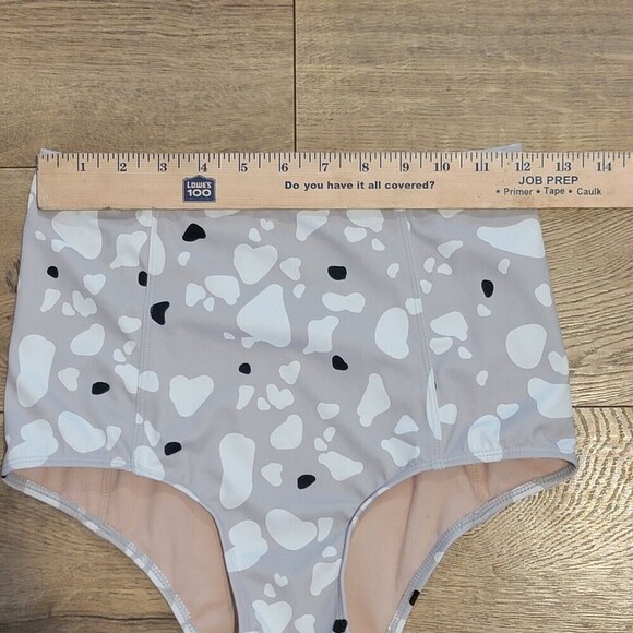 EUC Kortni Jeane High Rise Waist Swim Bottoms Bikini Size XS - Picture 9 of 9